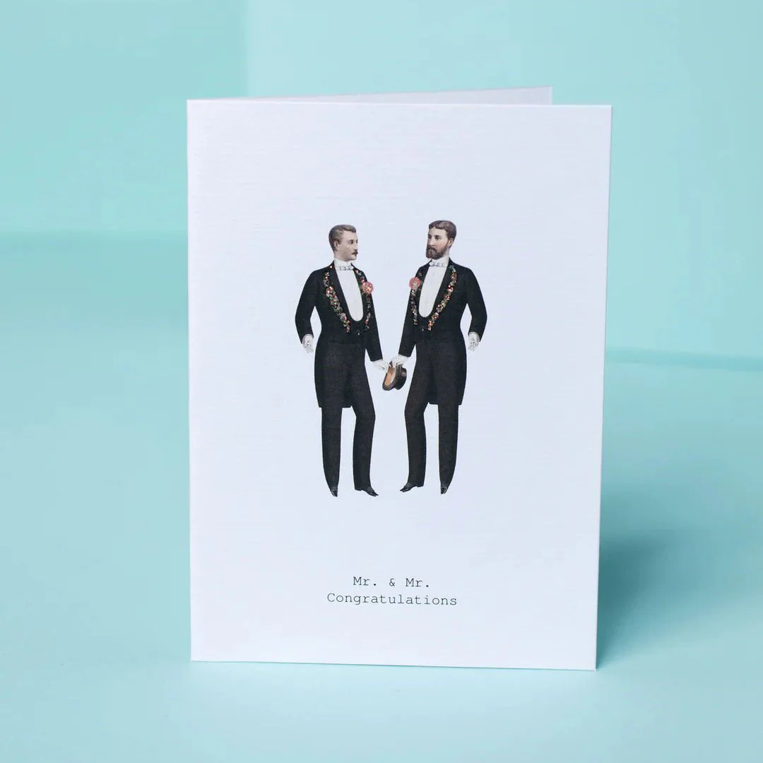Mr. and Mr. Congratulations