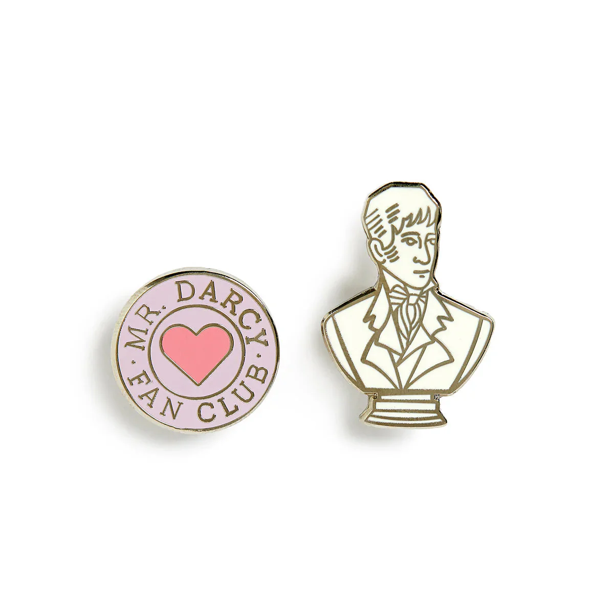 Mr. Darcy Fan Club Enamel Pin