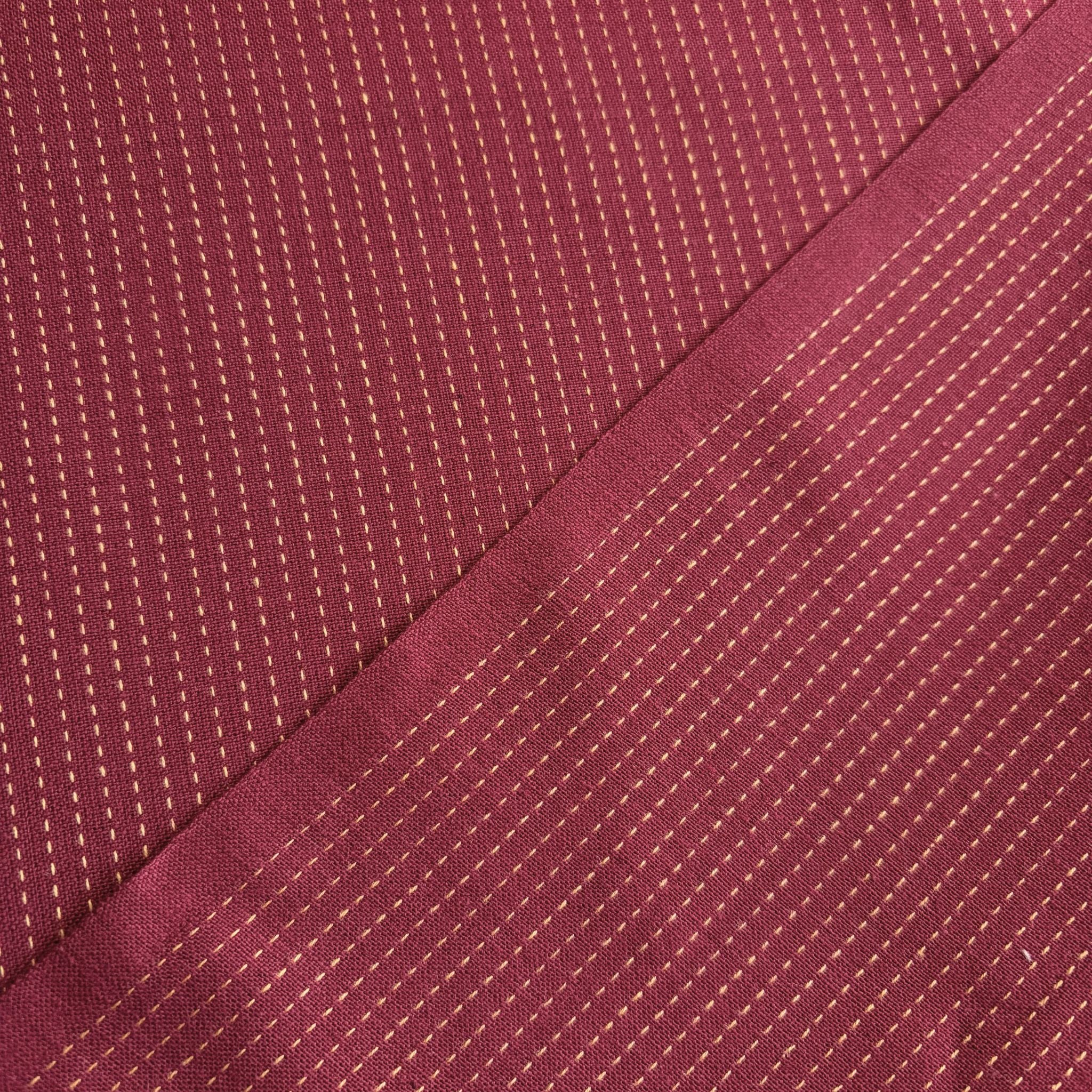 Nikko Topstitch / Wine - Image 2