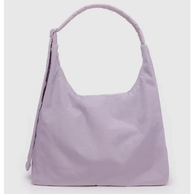 Nylon Shoulder Bag / Dusty Pink