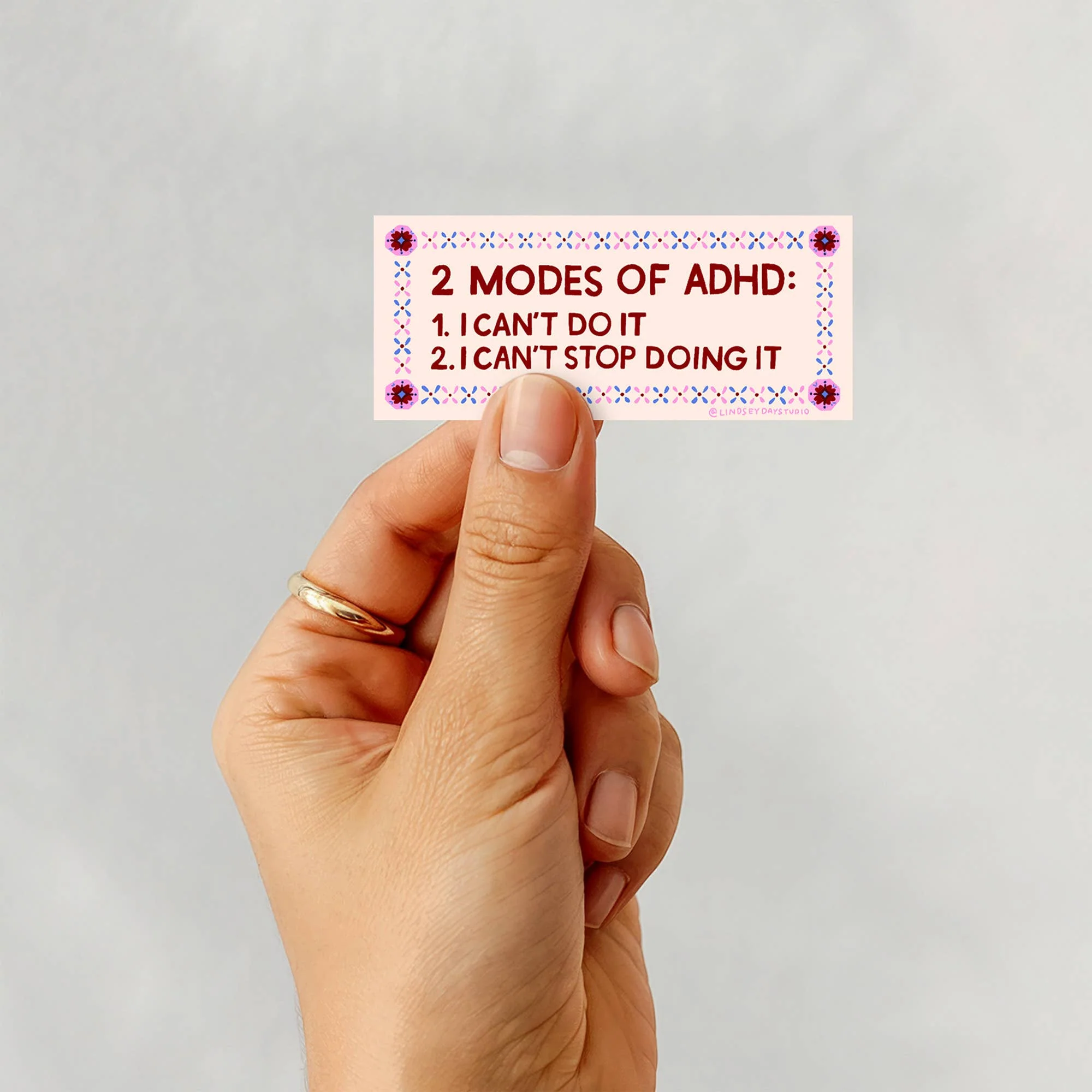 ADHD Mental Health Sticker - Image 3