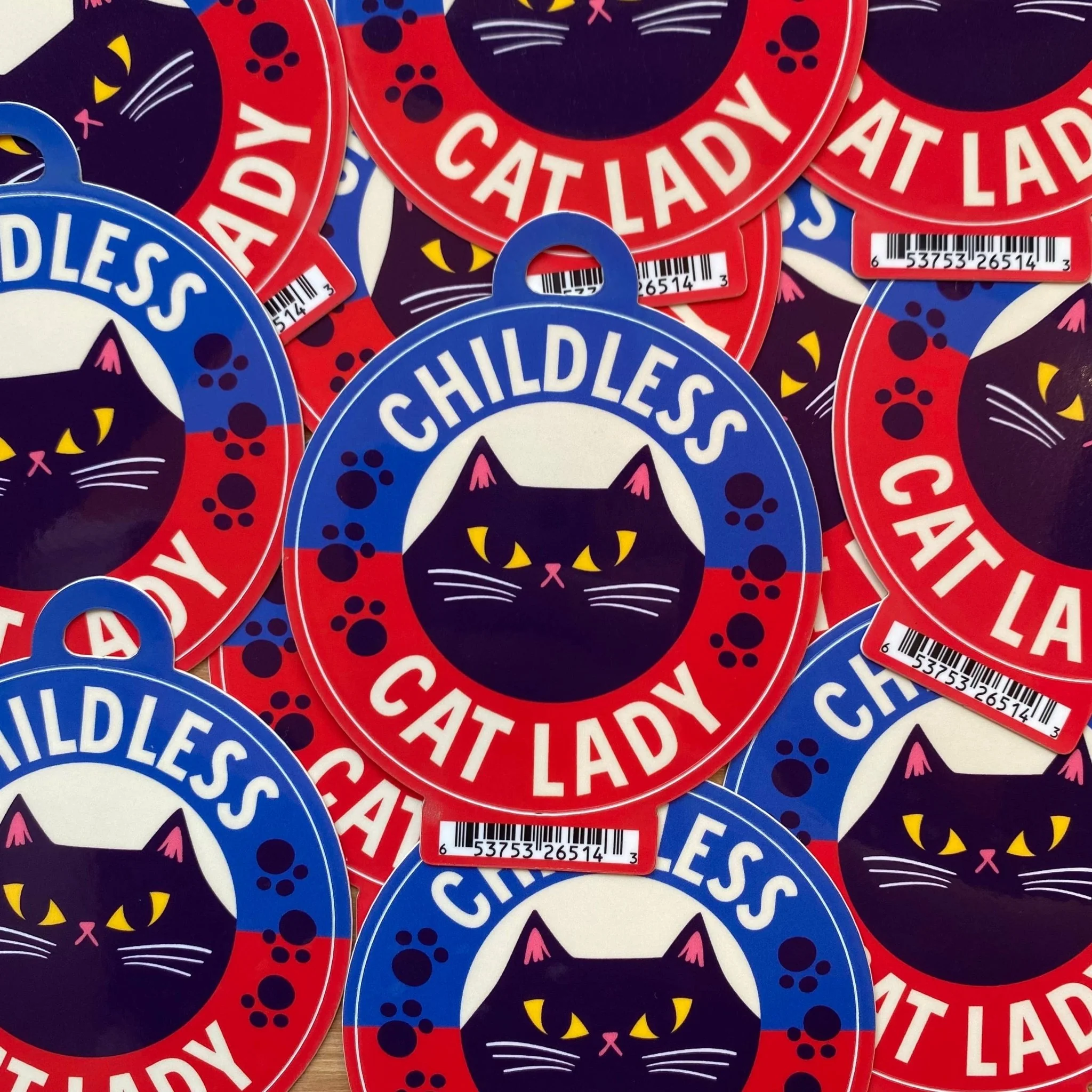 Childless Cat Lady Sticker - Image 2