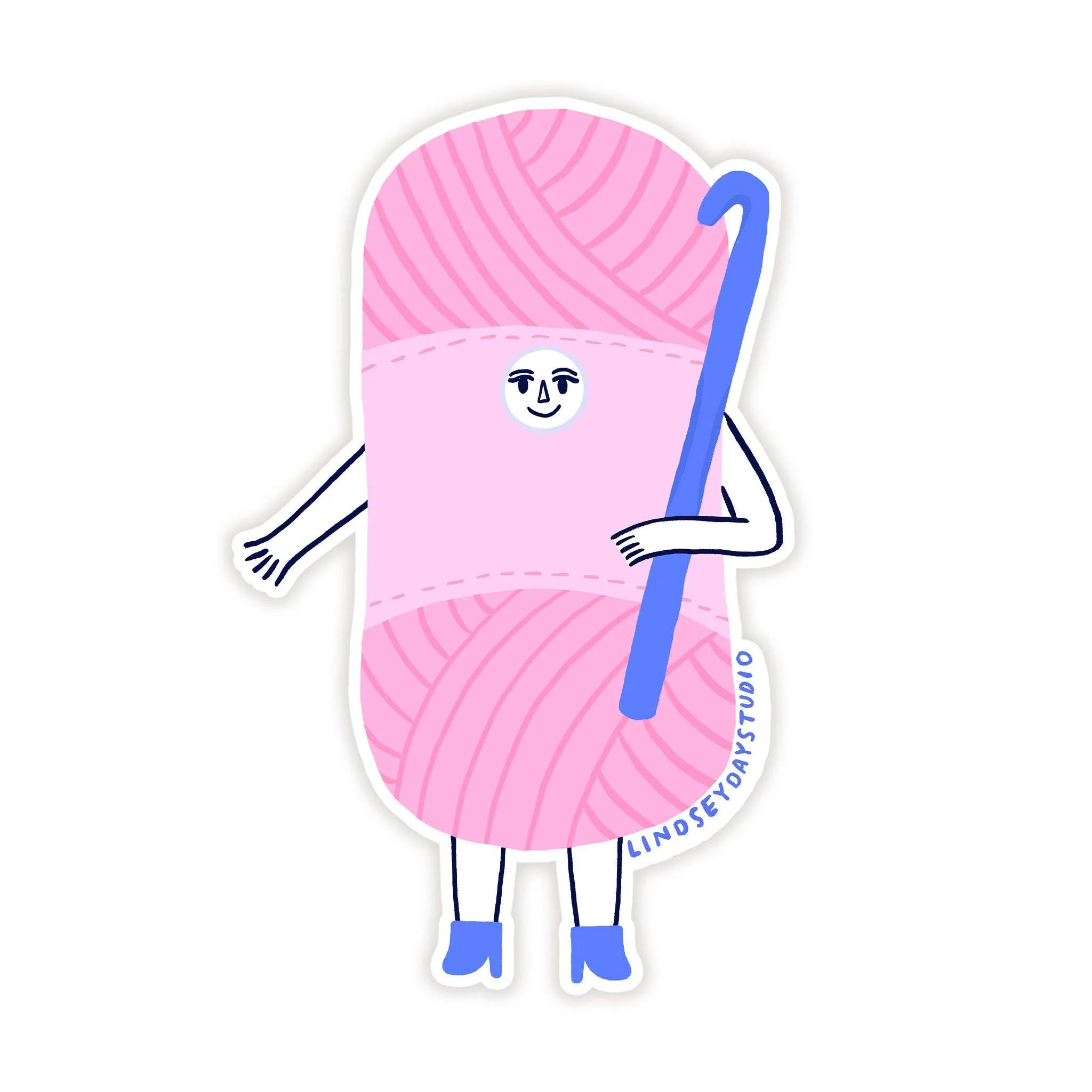 Crochet Friend Sticker
