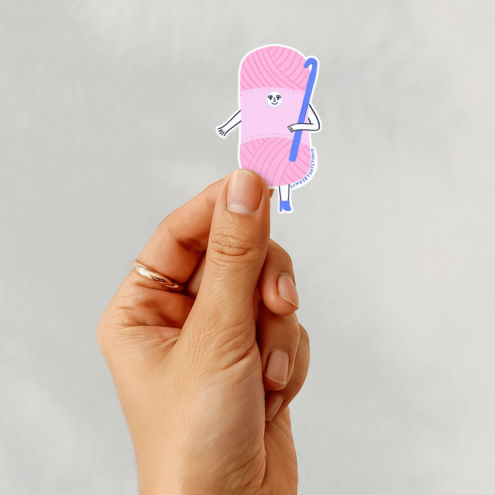 Crochet Friend Sticker - Image 2
