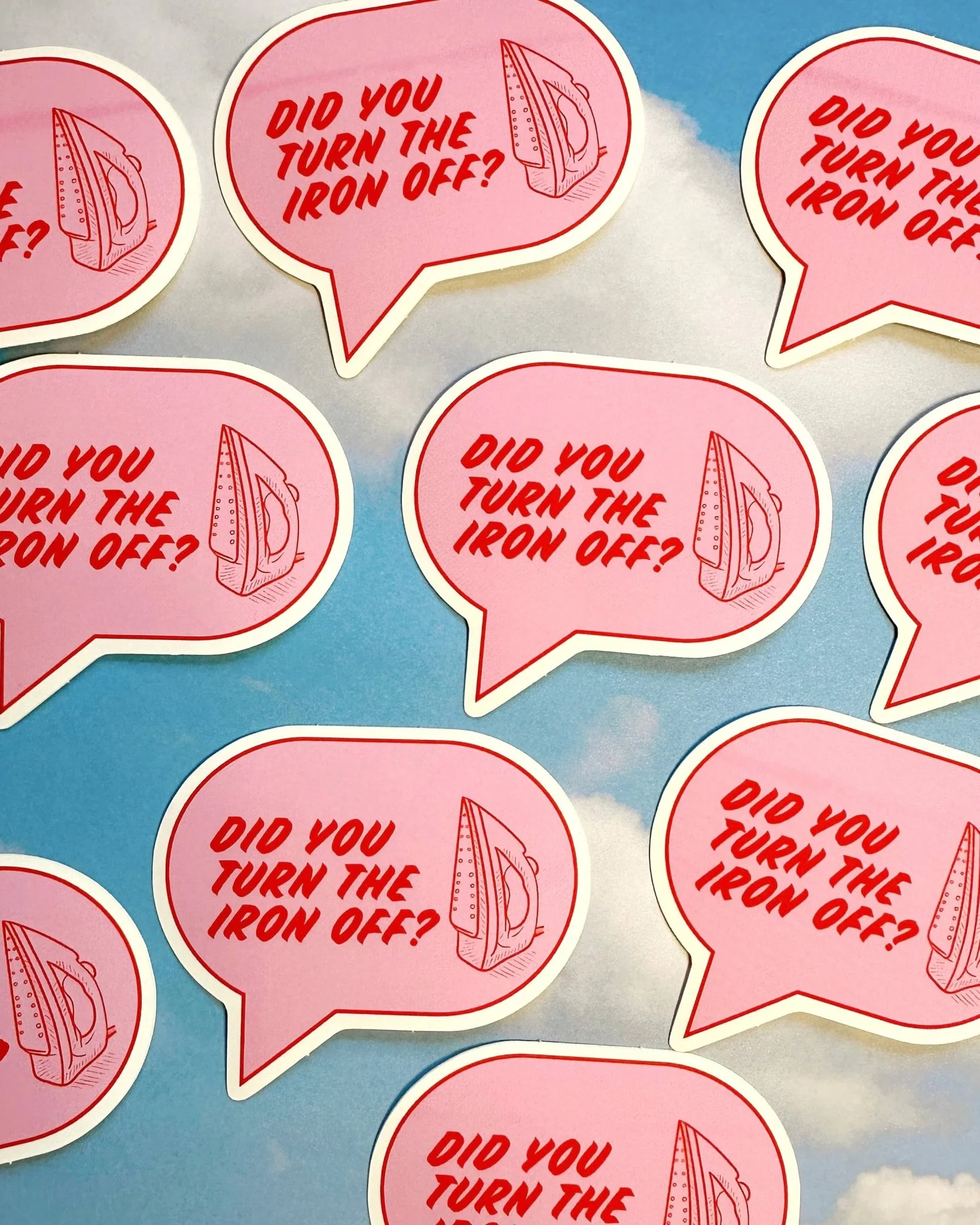 Did you turn the iron off? sticker - Image 3