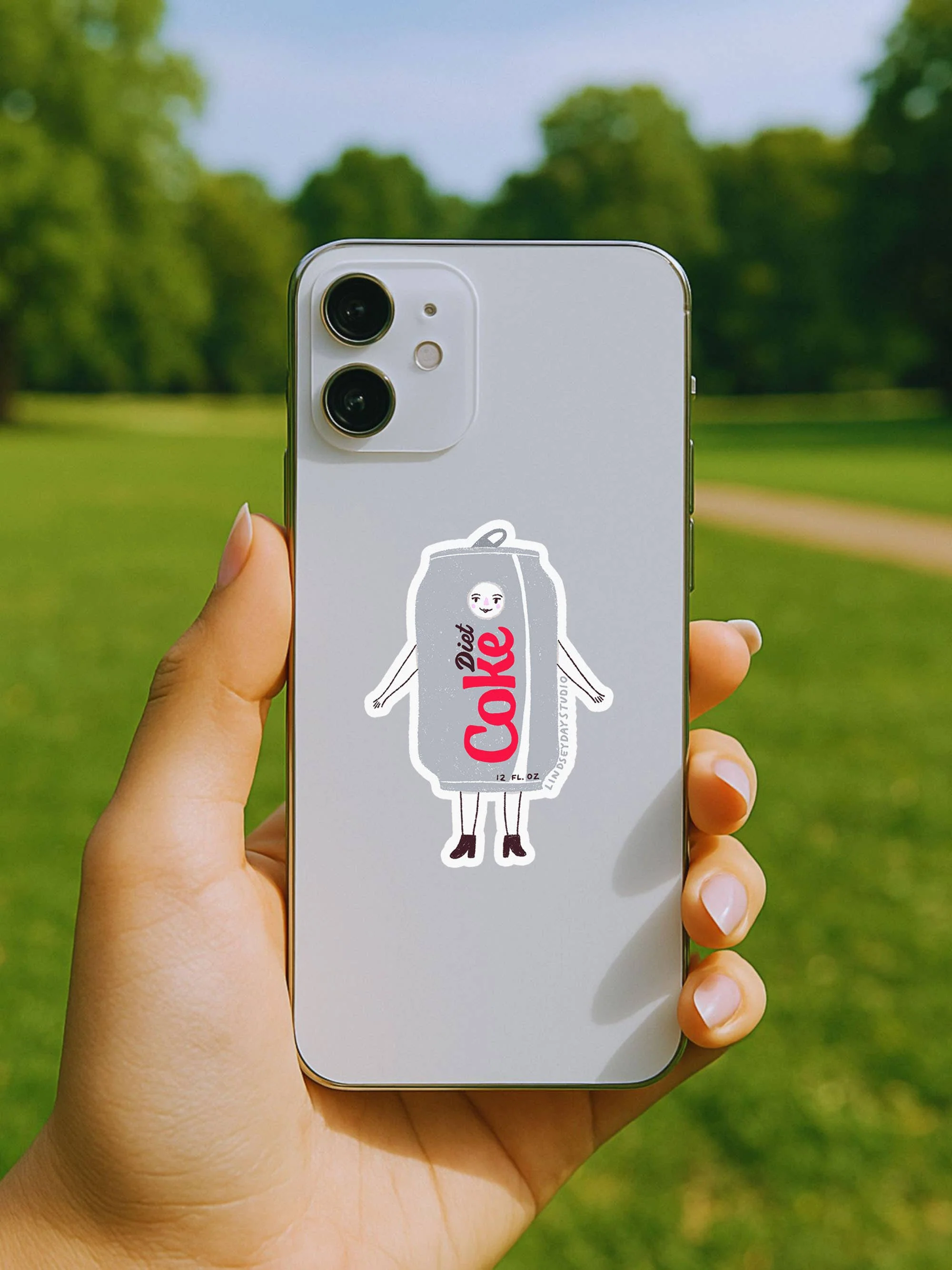 Diet Coke Deanne Sticker - Image 7