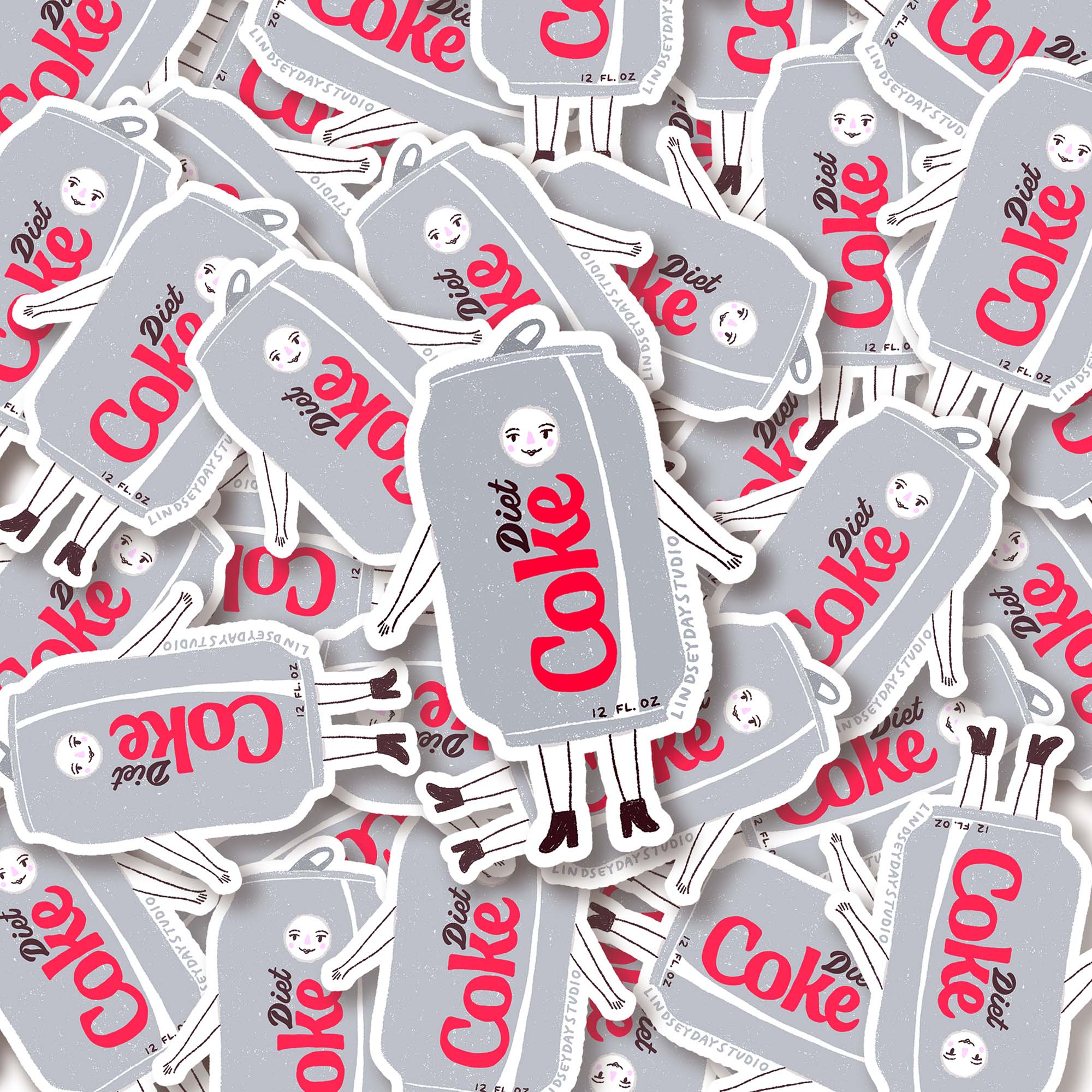Diet Coke Deanne Sticker - Image 9