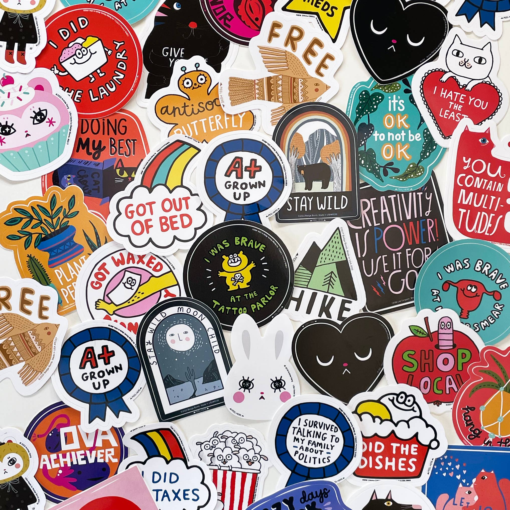Gemma Correll - Go Away Cat Sticker - Image 4