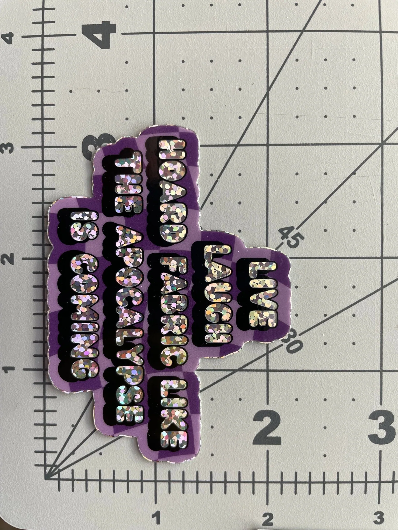 Hoard Fabric Sticker - Image 2