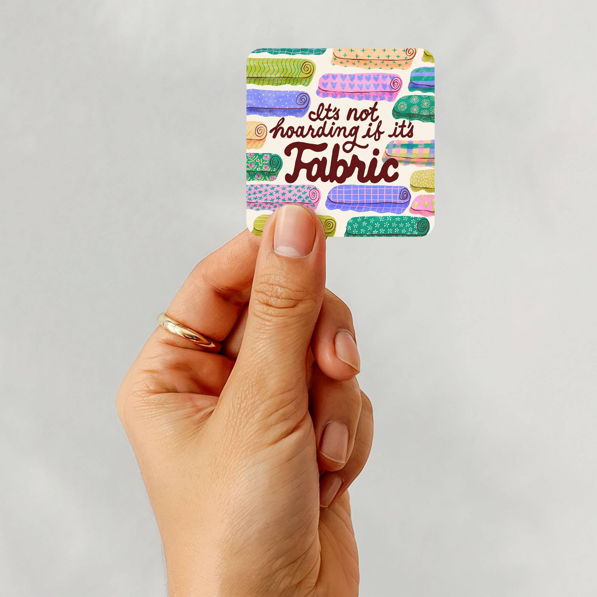 Hoarding Fabric Sticker - Image 2