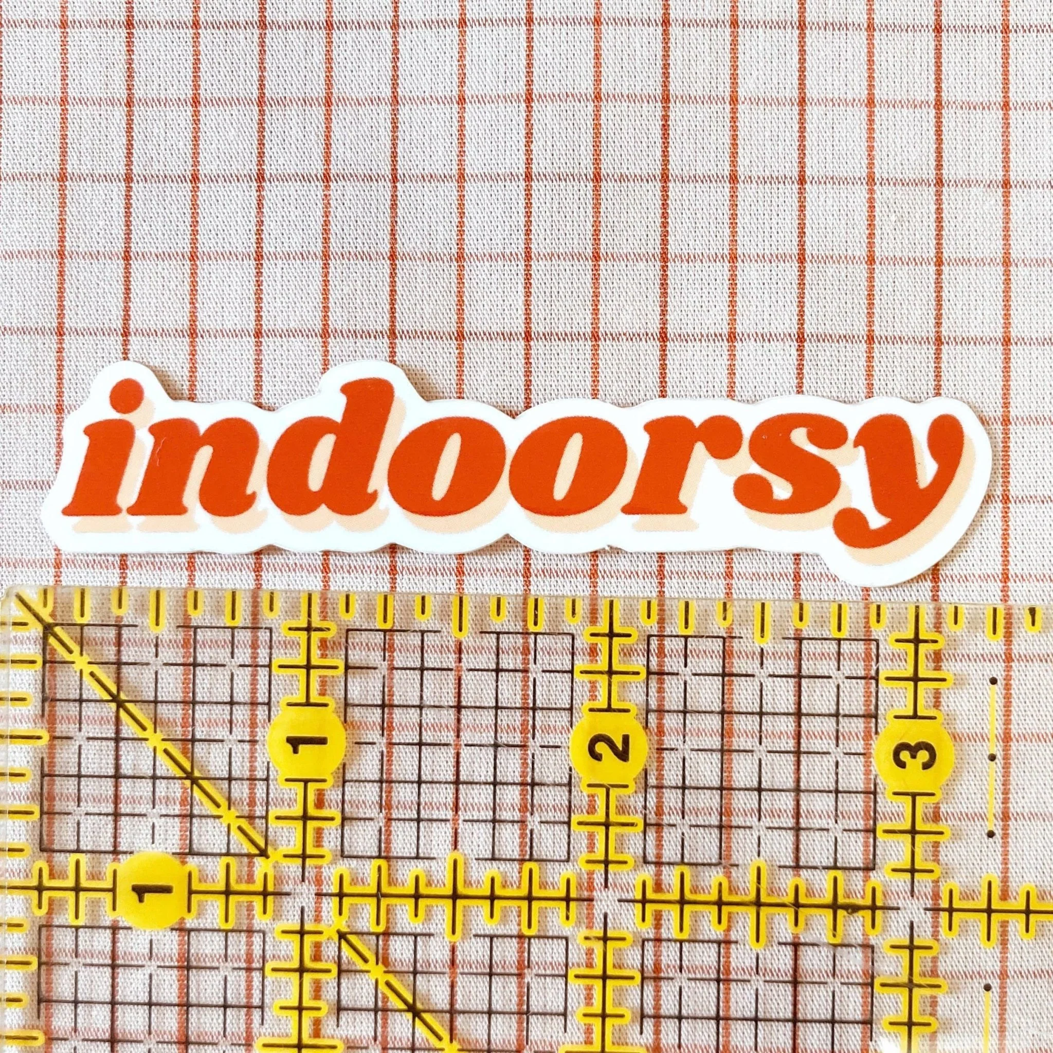 Indoorsy Vinyl Sticker - Image 3