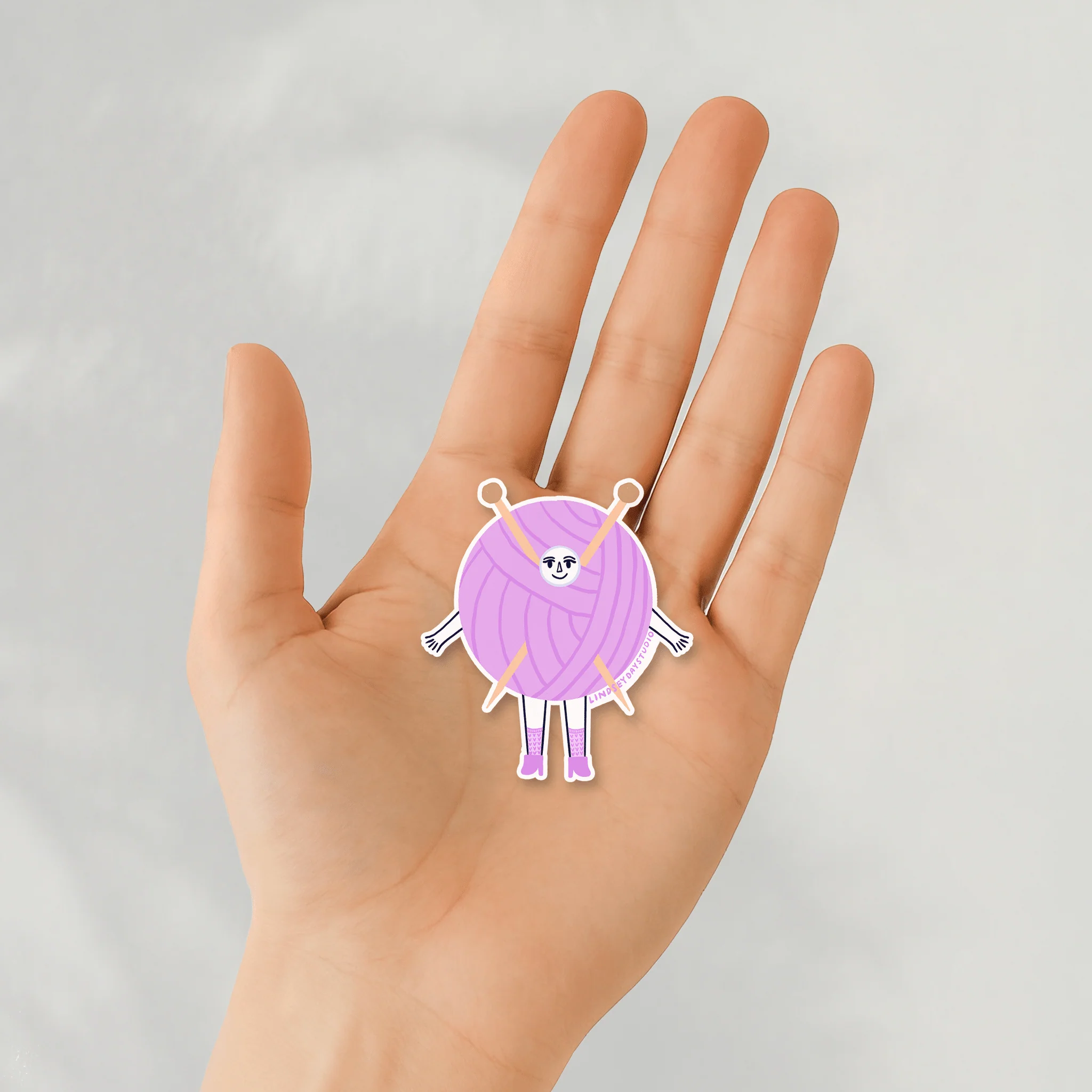 Knitting Friend Sticker - Image 6