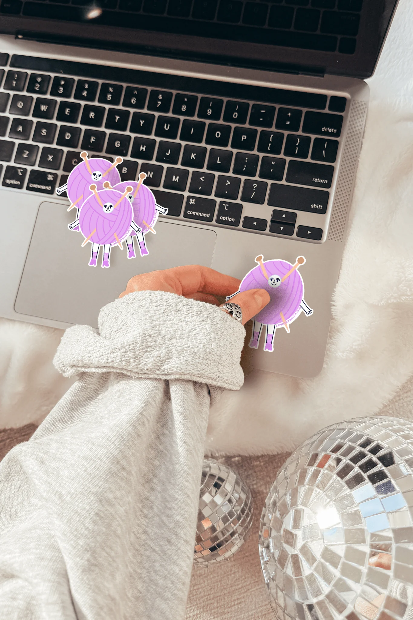 Knitting Friend Sticker - Image 7