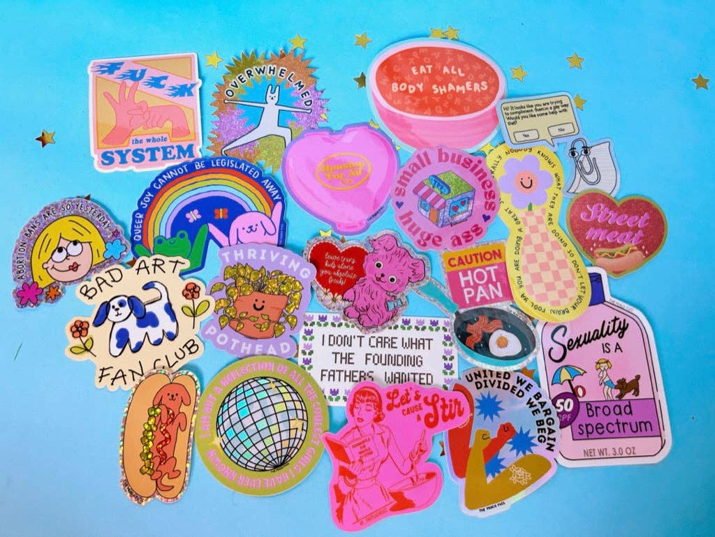 Queer Joy Cannot Be Legislated Away Sticker - Image 5