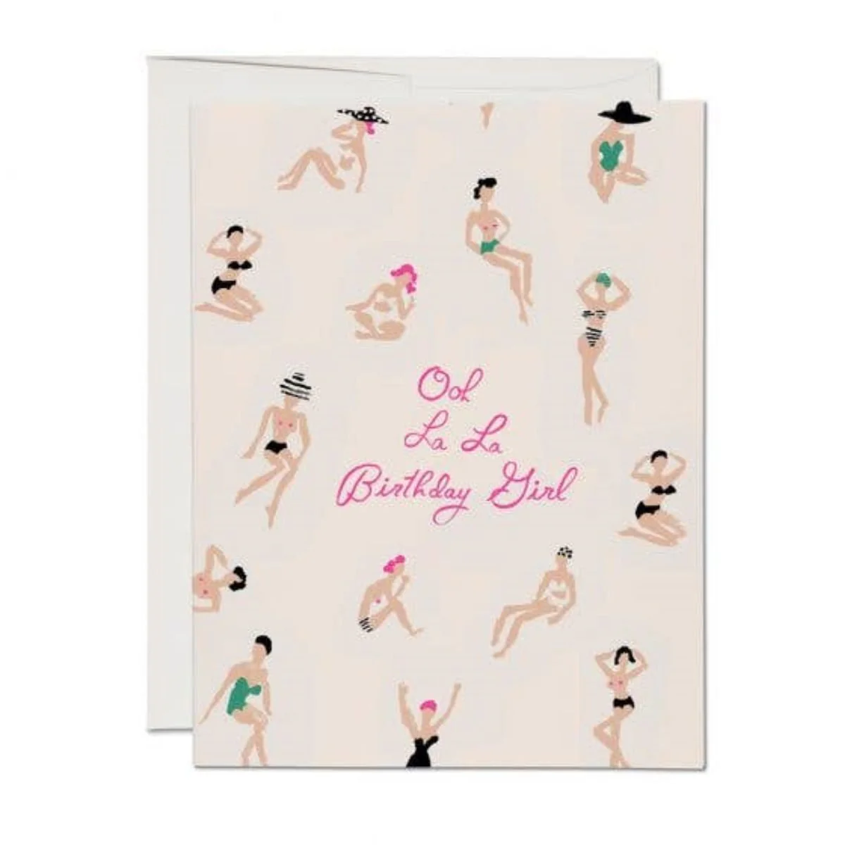 Ooh La La Birthday Card