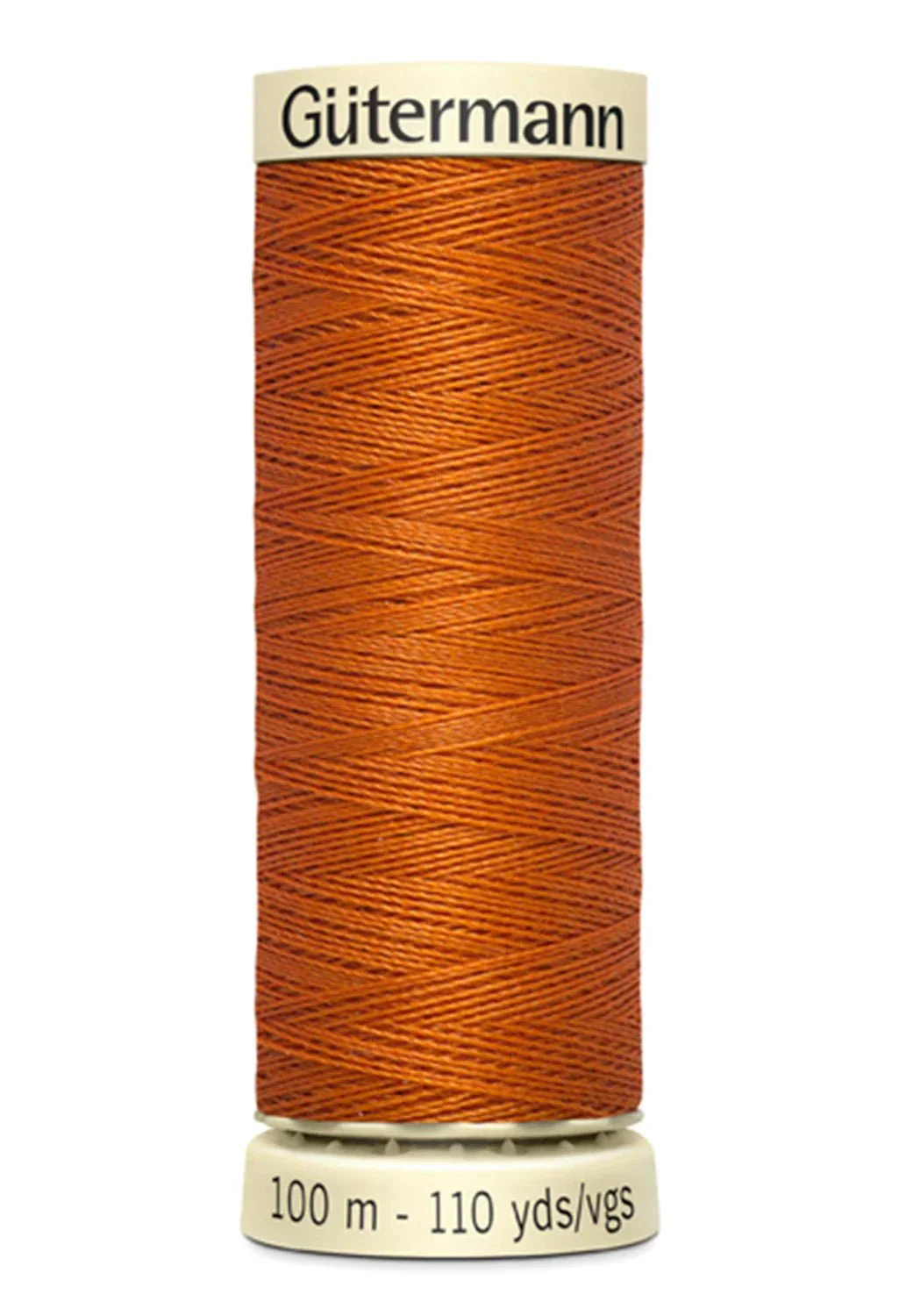 Orange Sew-all Thread 100m / 474 Curry - Image 2