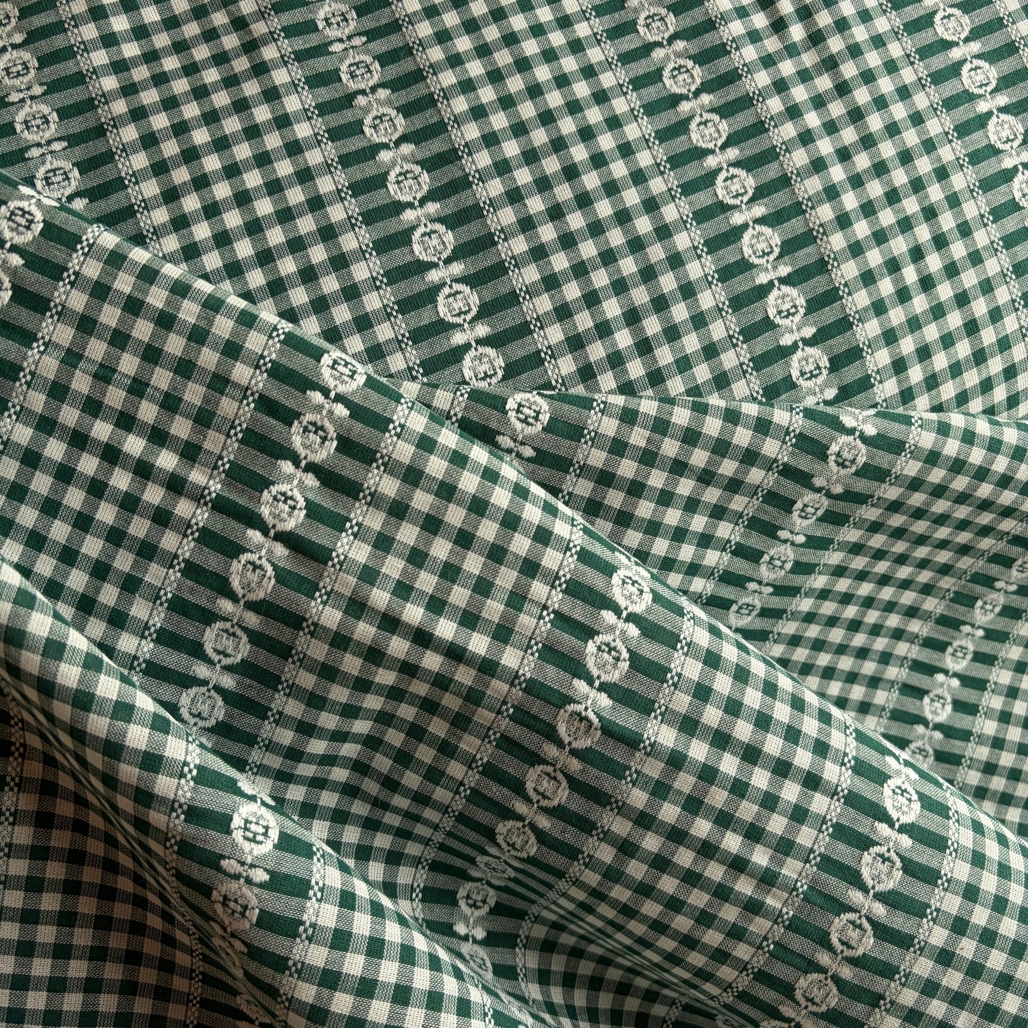 Orchard Stripe Gingham / Grass