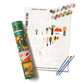 Outside the City Paint by Numbers Kit
