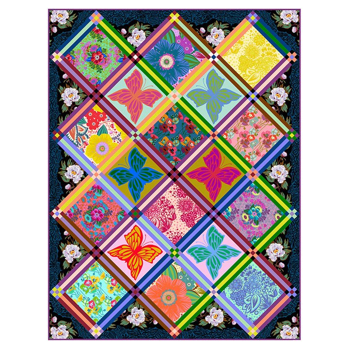 Overdressed / Printed Quilt Pattern