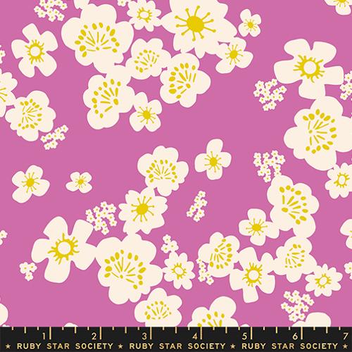 Paper Cuts 2 / Hana Florals / Heliotrope
