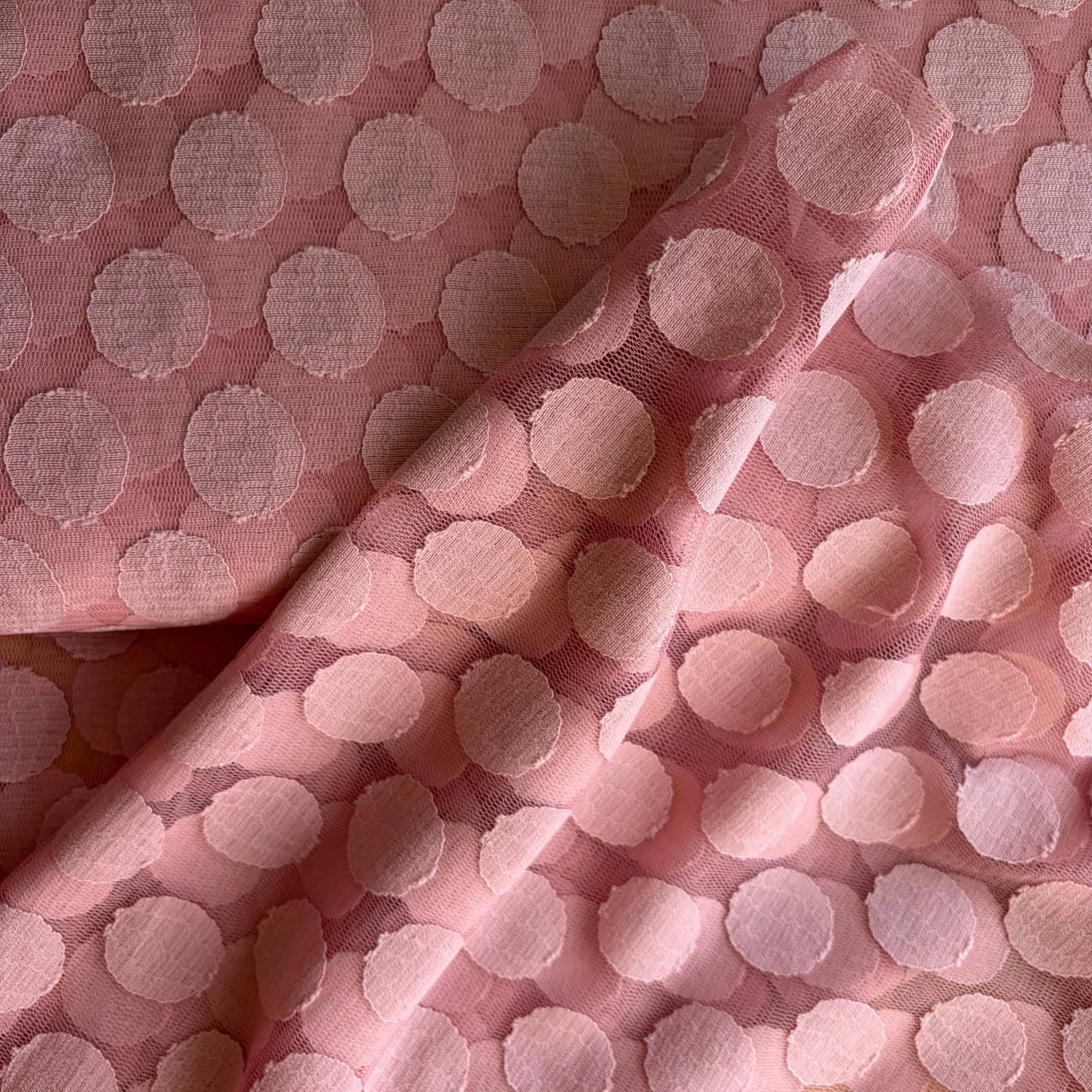 Party Polka Lace / Blush