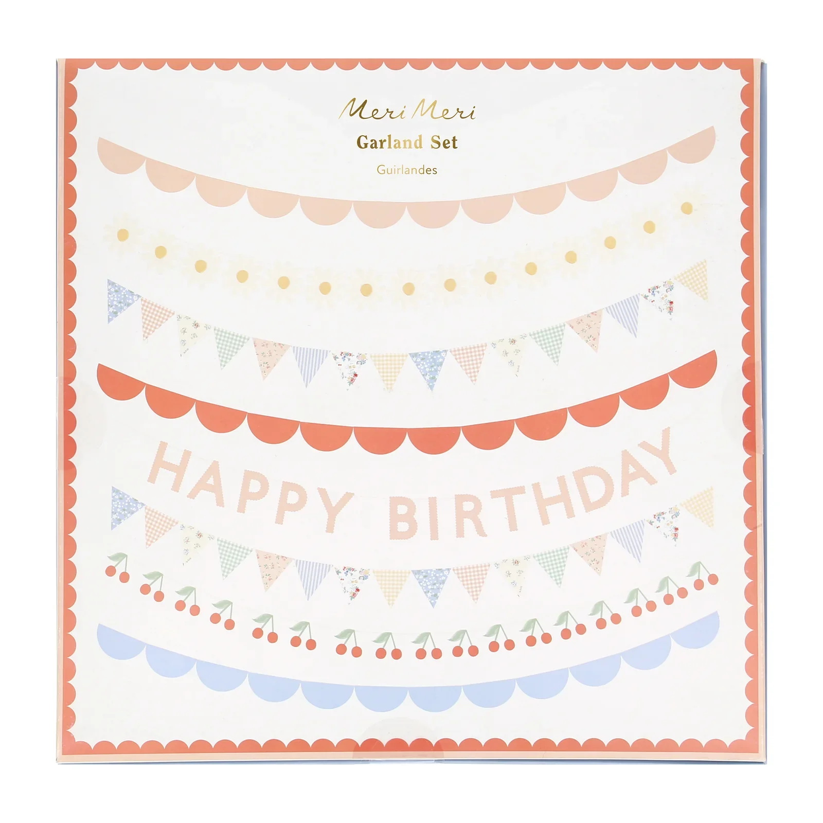 Patchwork Birthday Garland