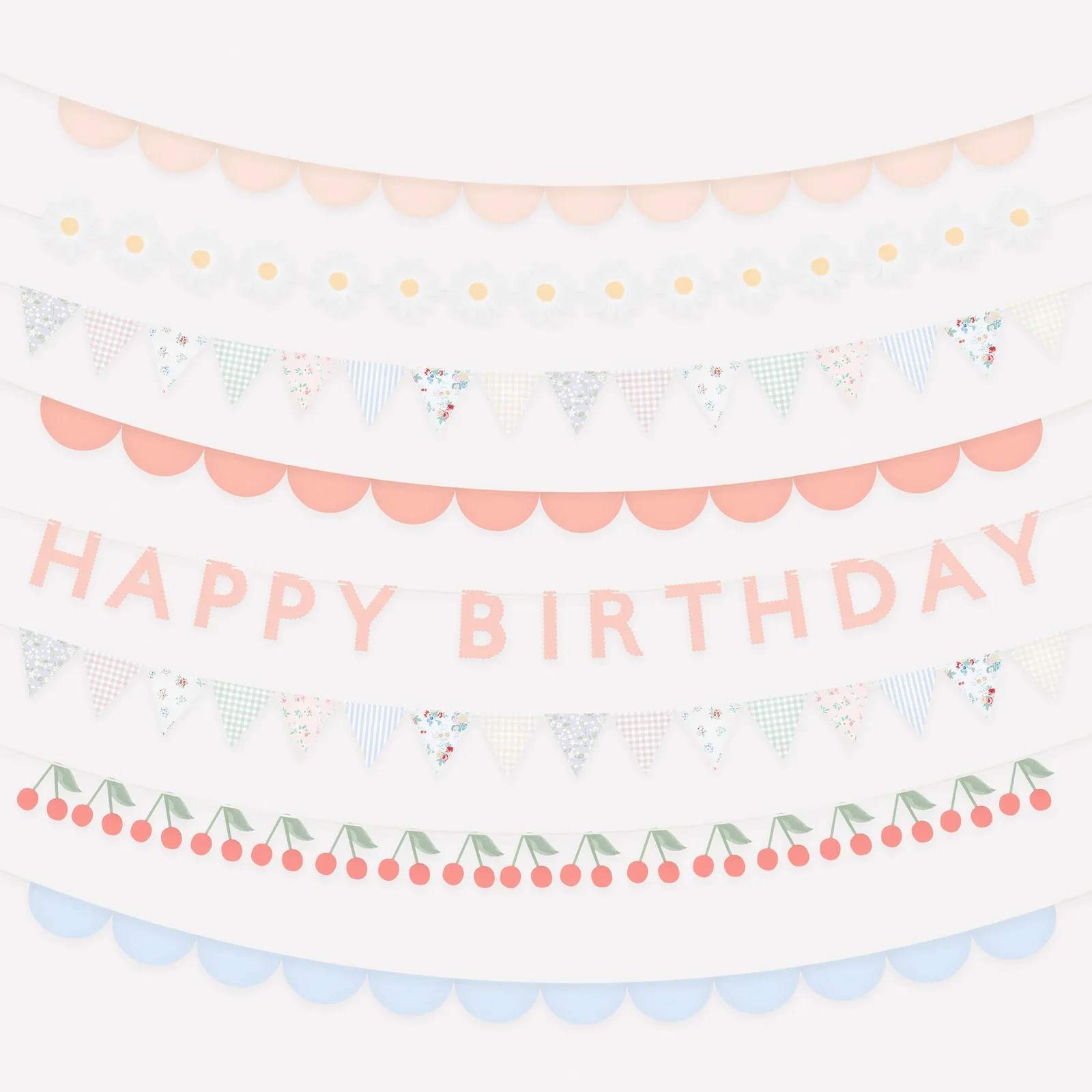 Patchwork Birthday Garland - Image 2