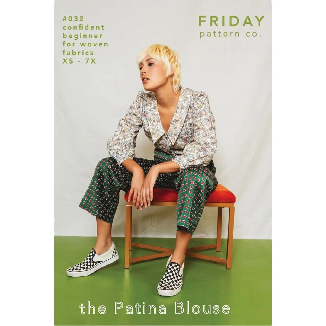 Patina Blouse / Printed Pattern