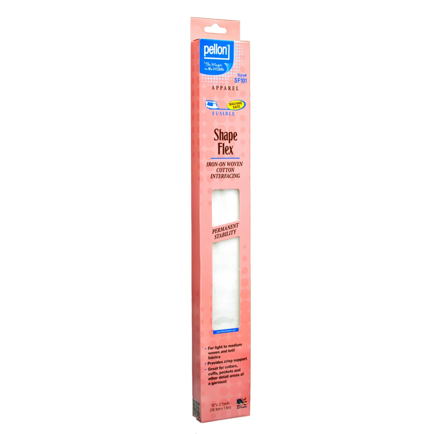 SF101 Shape-Flex Interfacing 15" x 2yds
