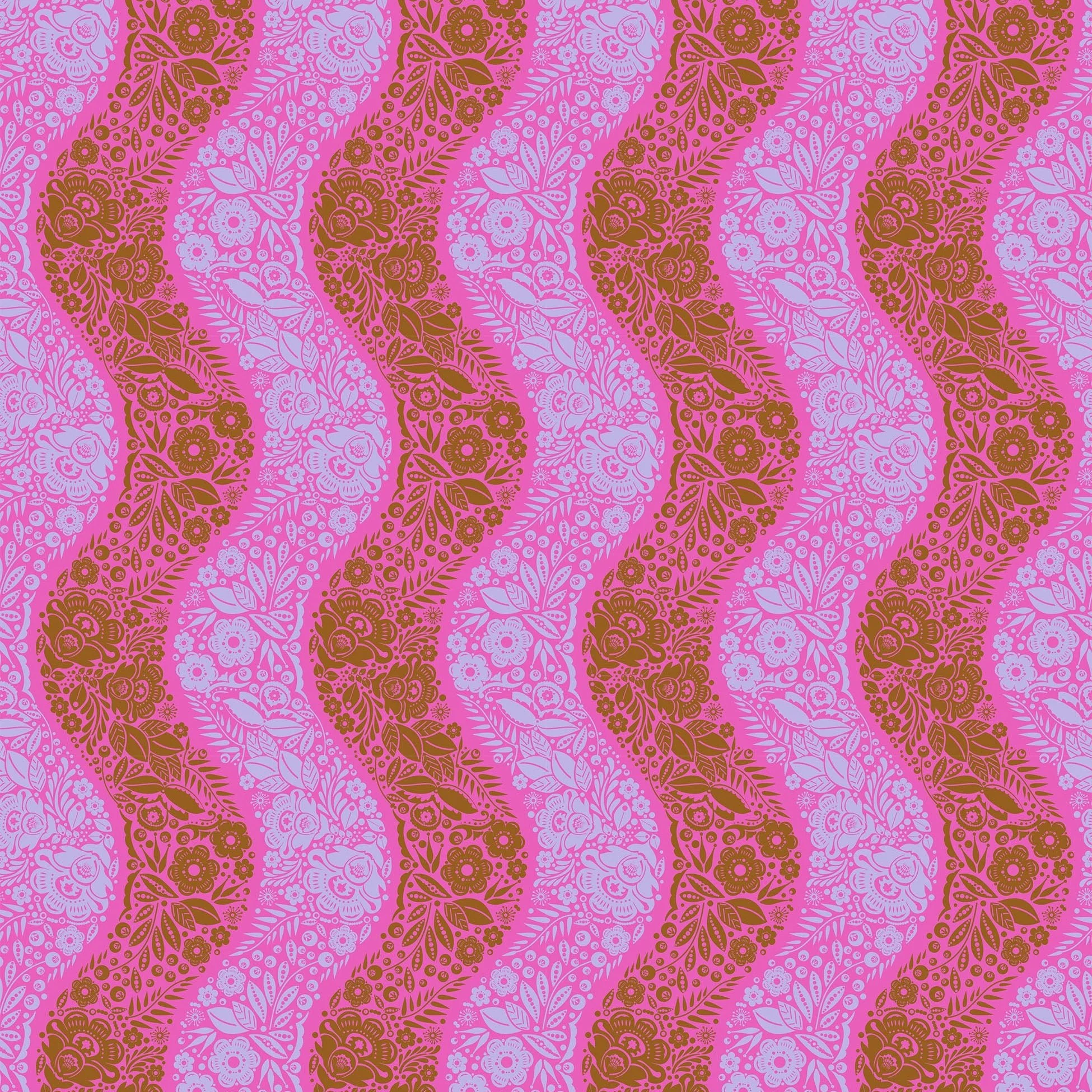 Perennial Borders / Village Path / Raspberry - Image 2