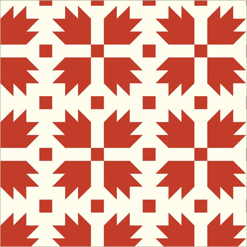 Perfect Points II / Bear Paw / Red