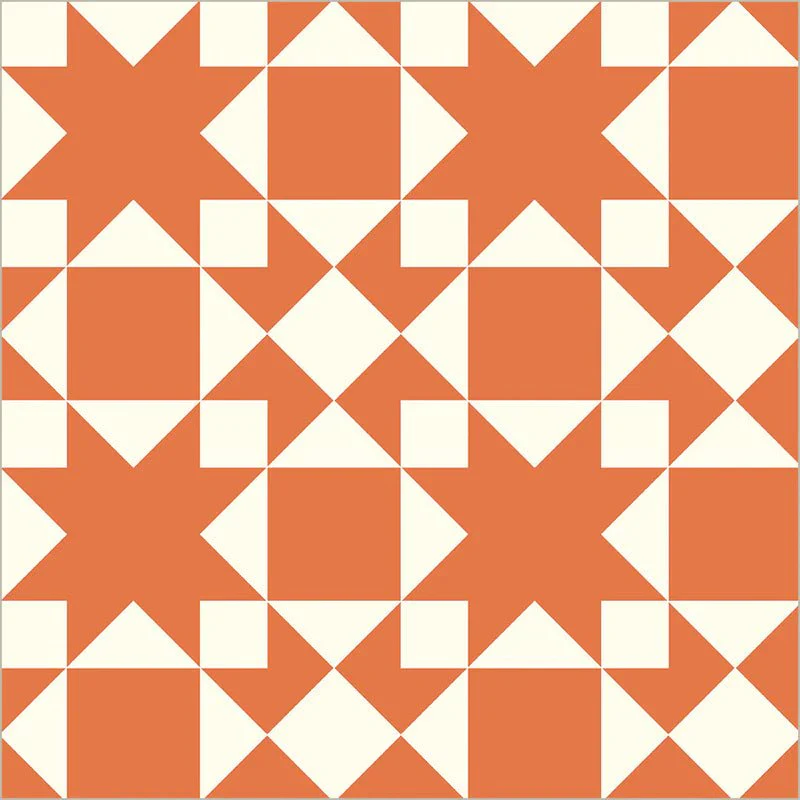 Perfect Points II / Sawtooth / Orange