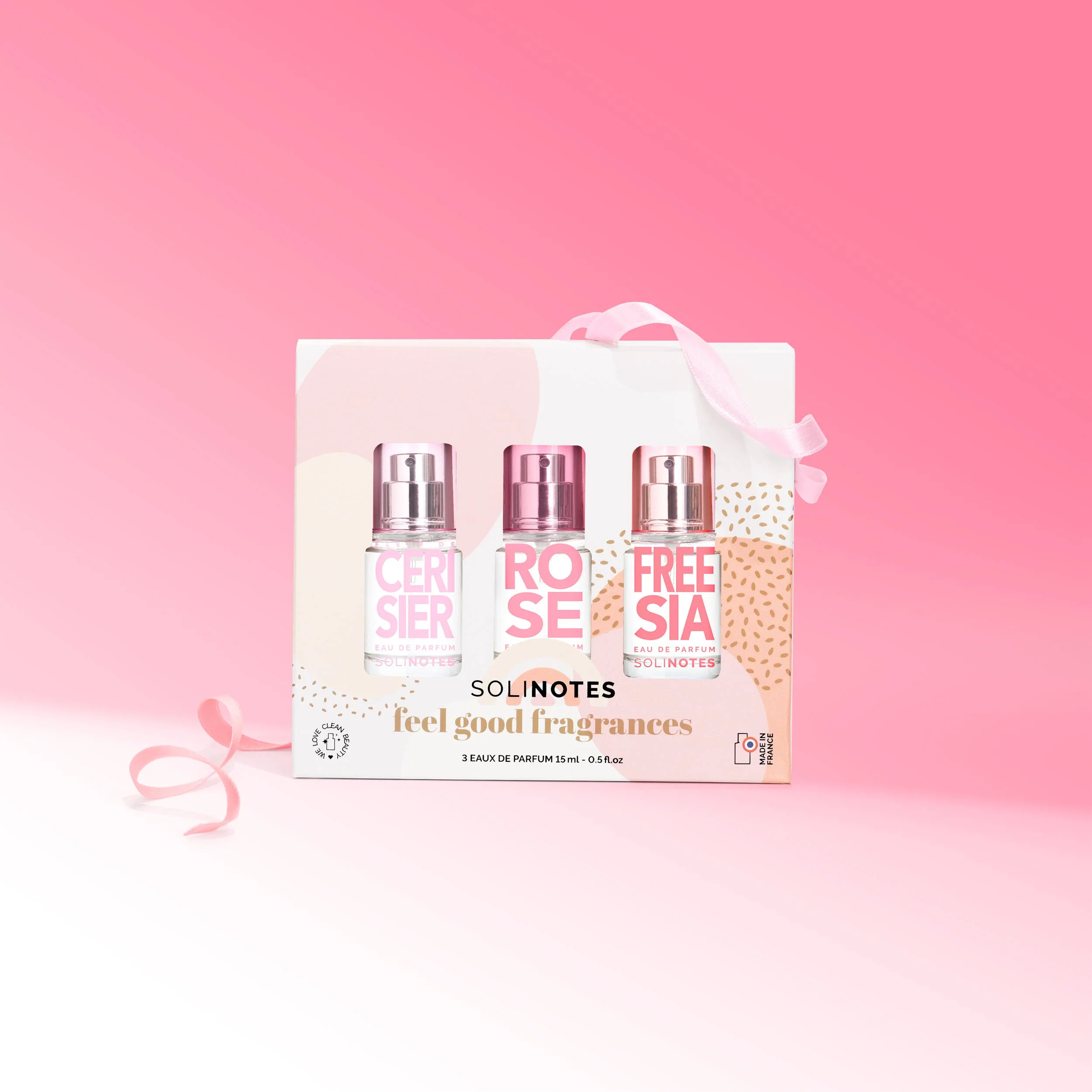 Perfume Minis Discovery Set / Cherry, Rose, Freesia