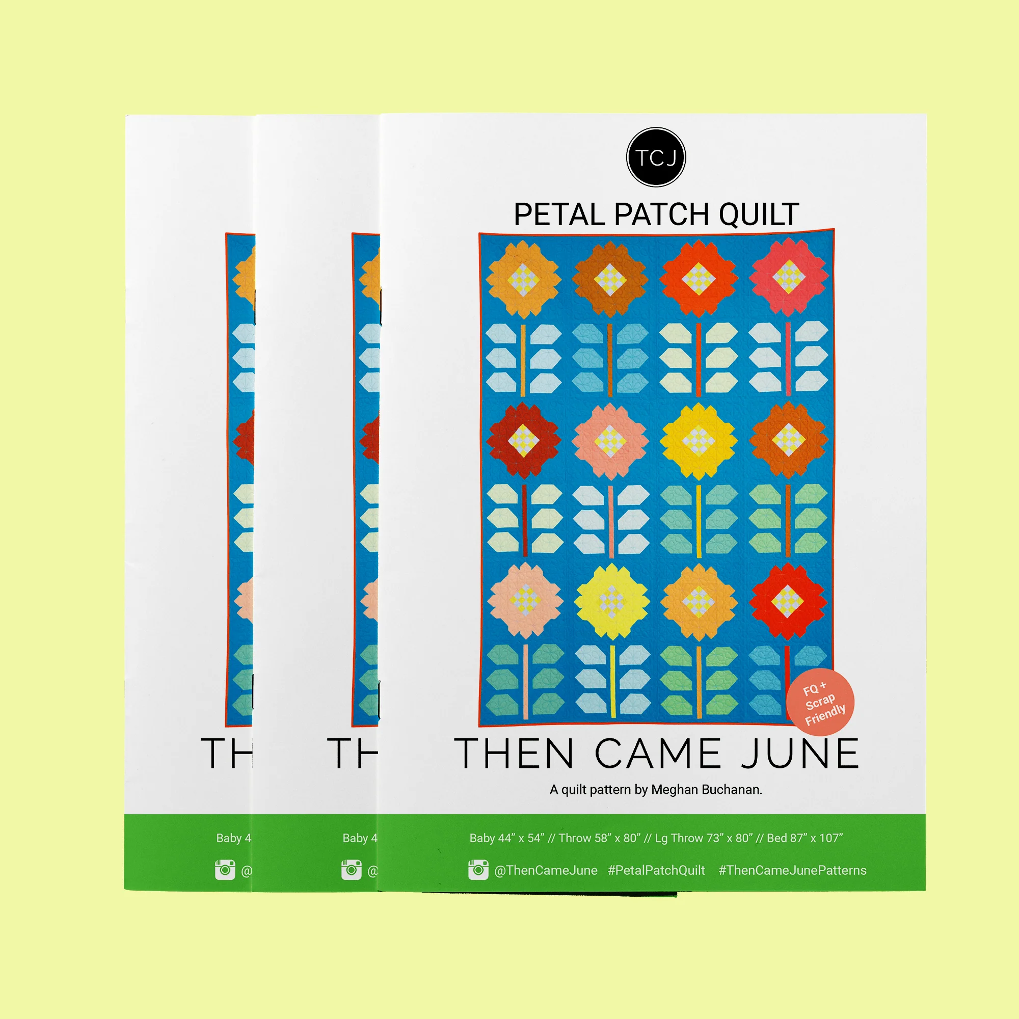Then Came June / Petal Patch Quilt Pattern