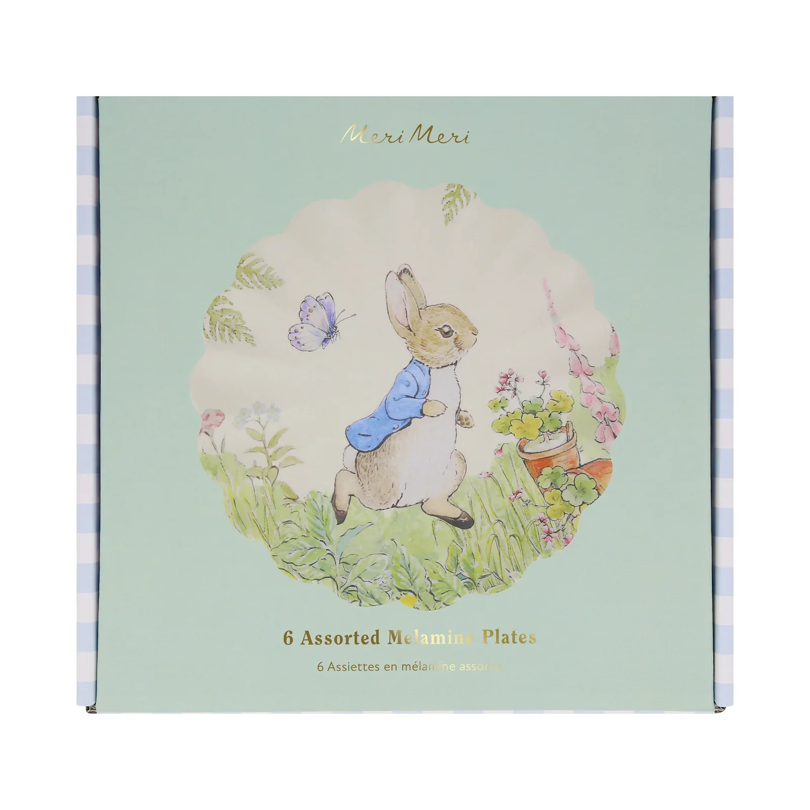 Peter Rabbit Reusable Small Plates / Set of 6