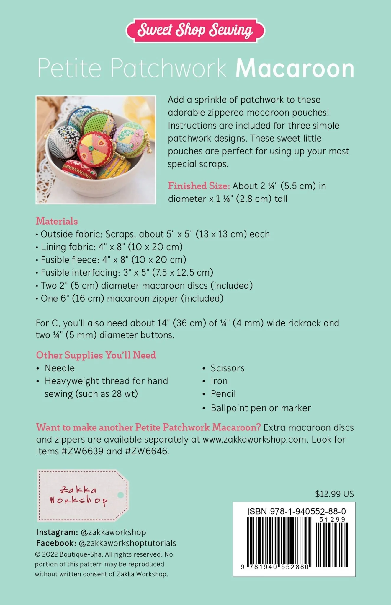 Petite Patchwork Macaroon - Image 4