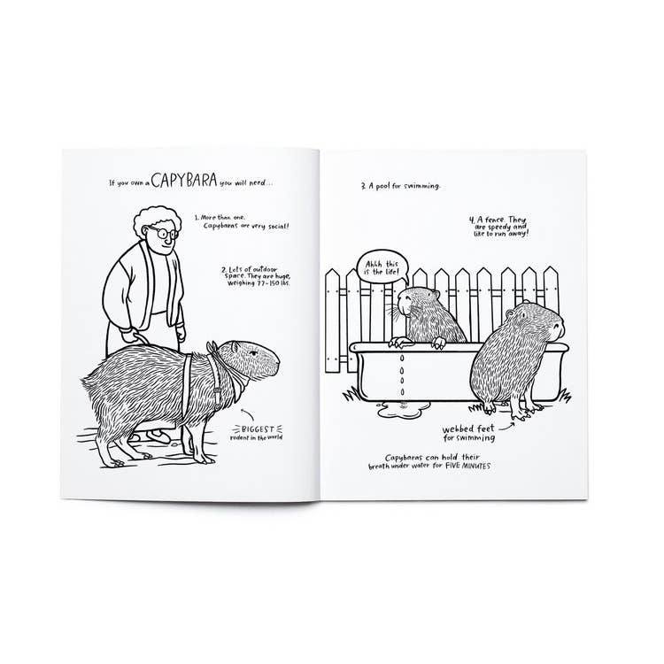 Pets From Around the World Coloring & Activity Book - Image 3