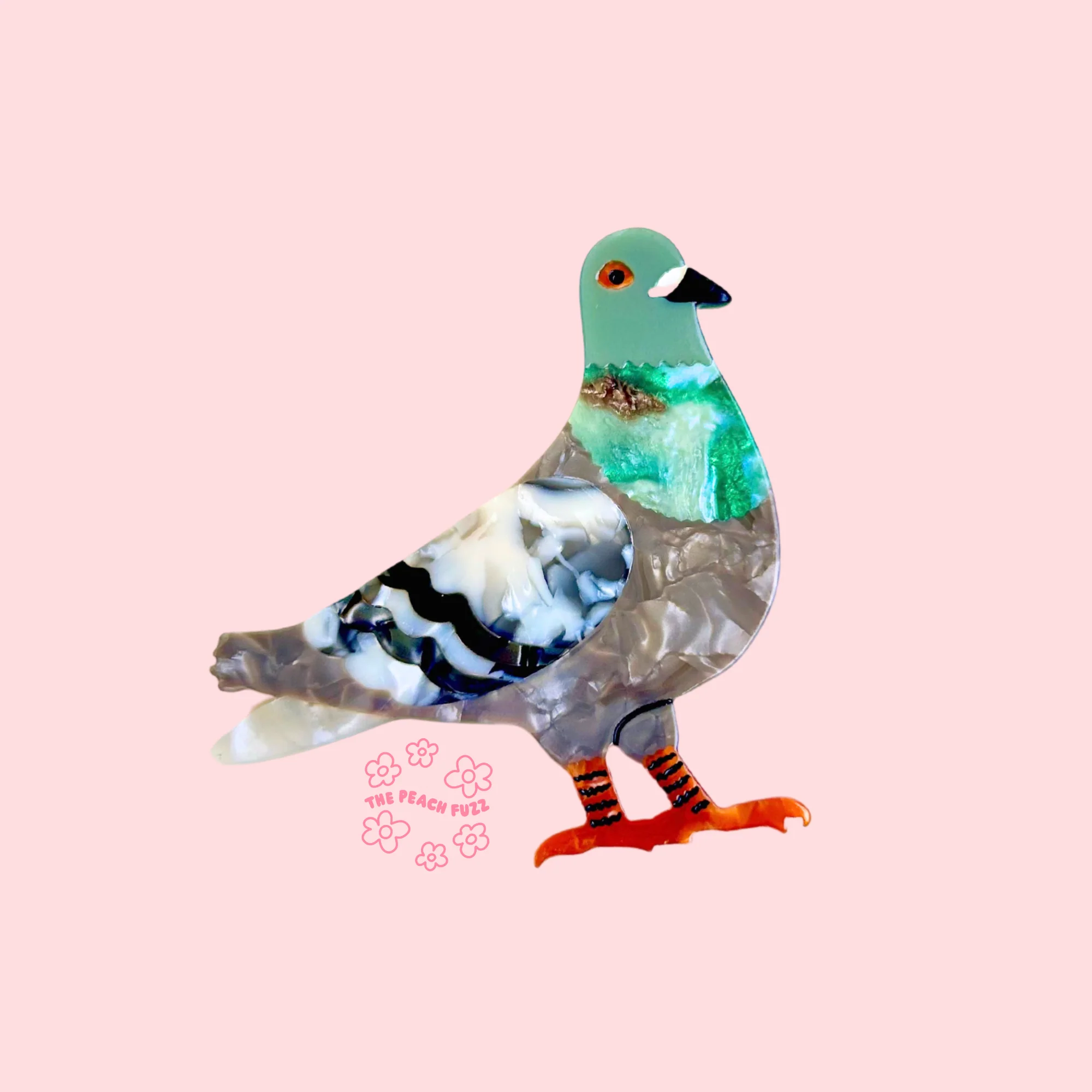 Pigeon Brooch - Image 3