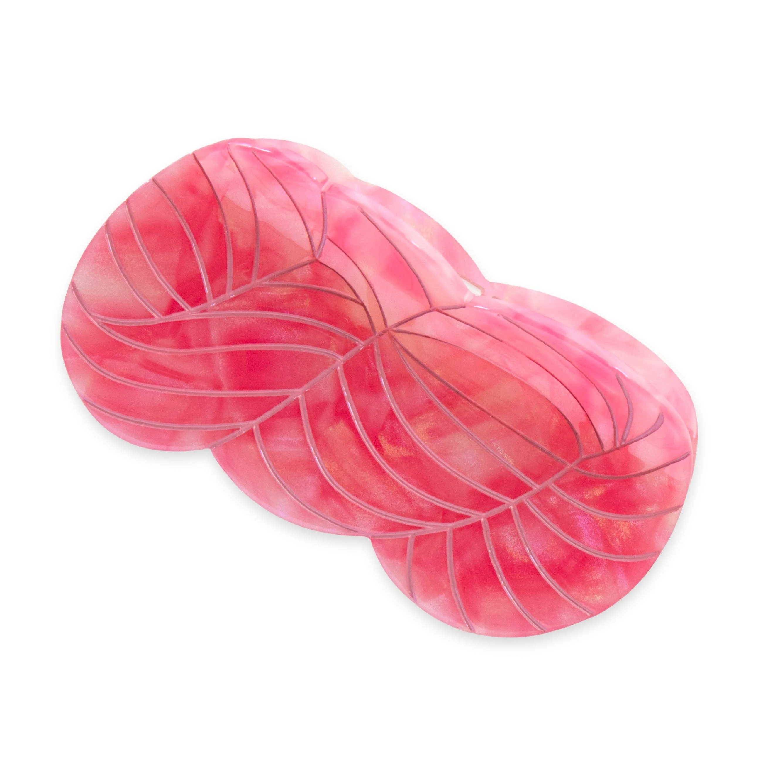 Pink Yarn Skein Hair Claw Clip - Image 3