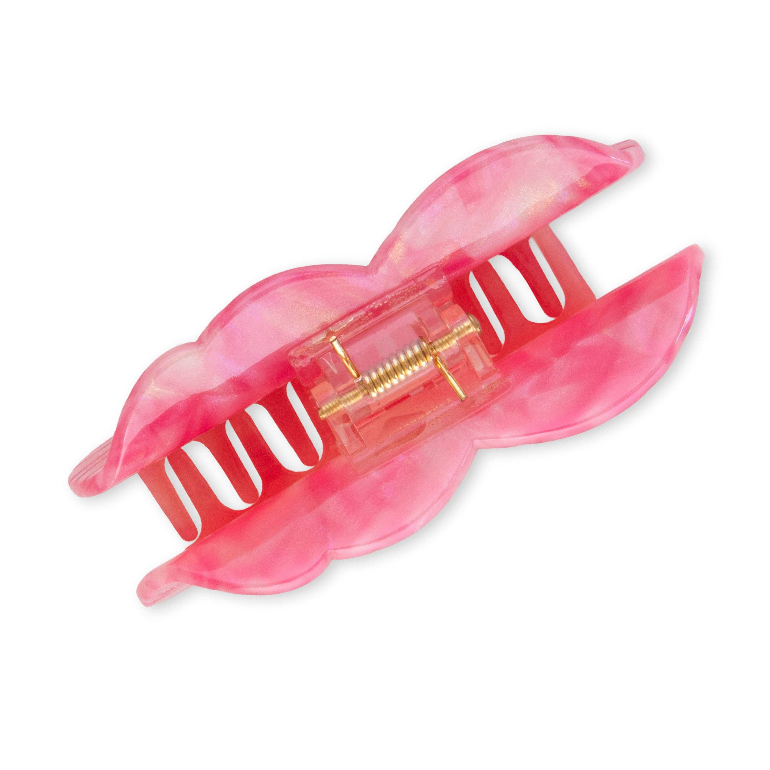 Pink Yarn Skein Hair Claw Clip - Image 4