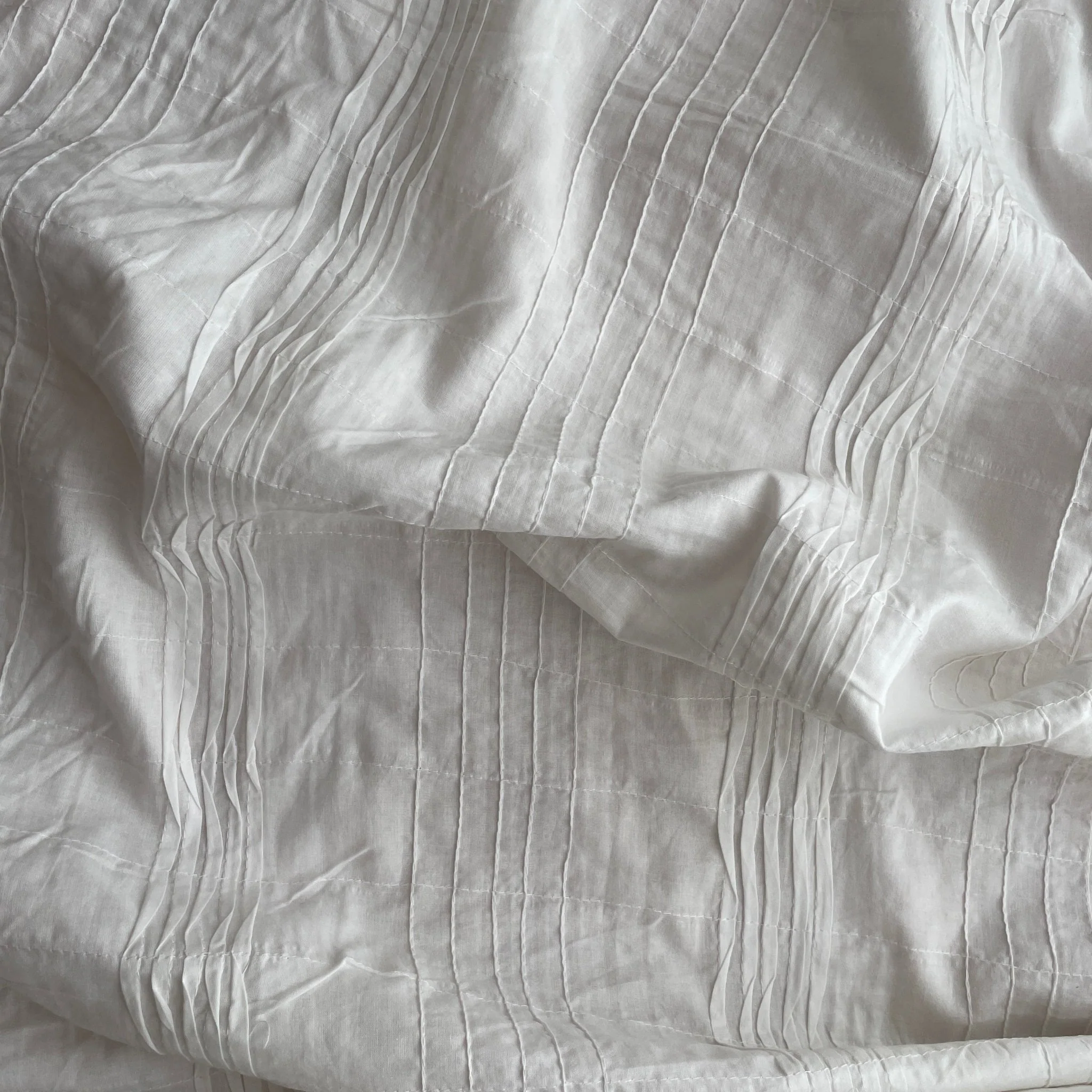Pintuck Cotton