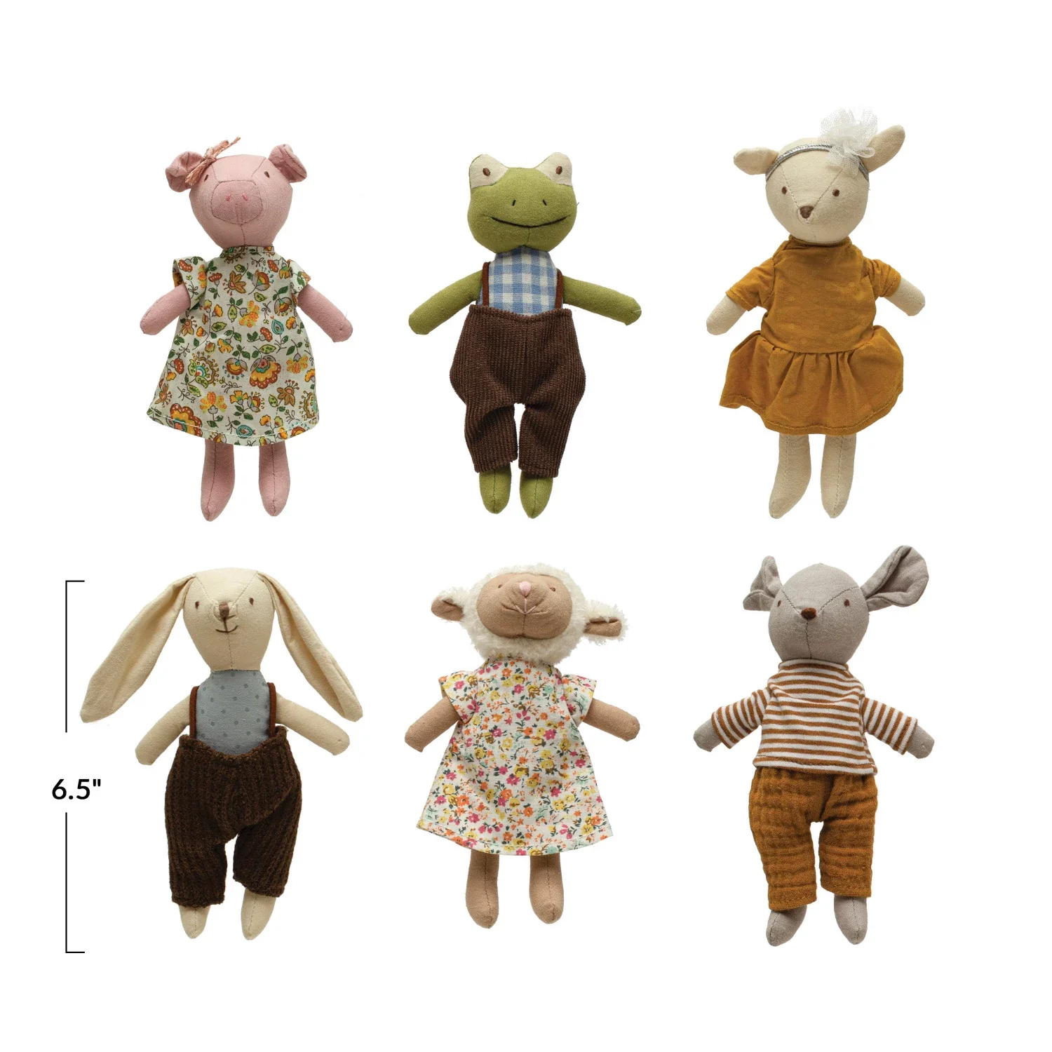 Plush Animal in Clothes / Frog - Image 3