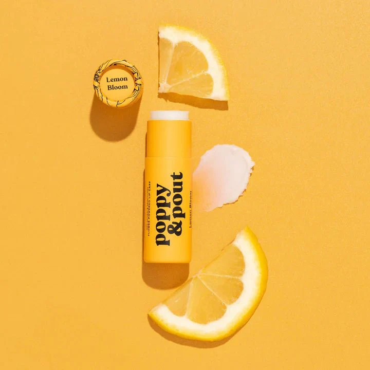 Poppy & Pout Lip Balm / Lemon Bloom
