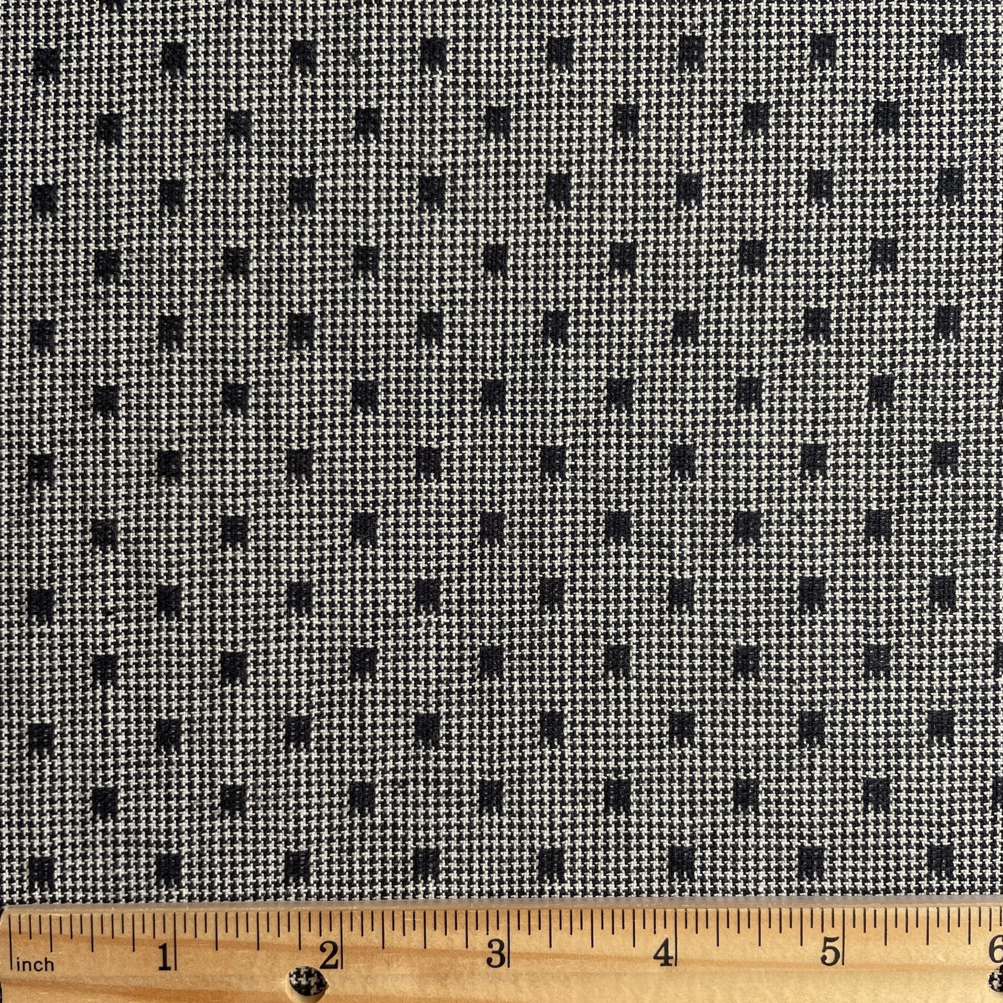 Provence Mini Checks / Black - Image 3
