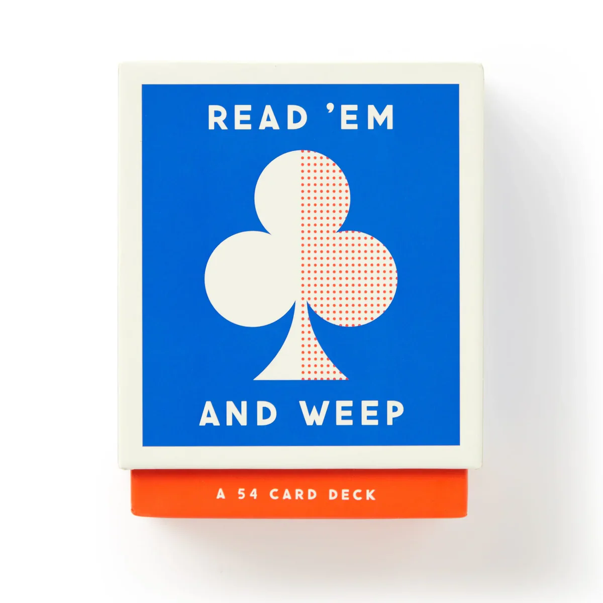 Read 'Em And Weep Playing Card Set