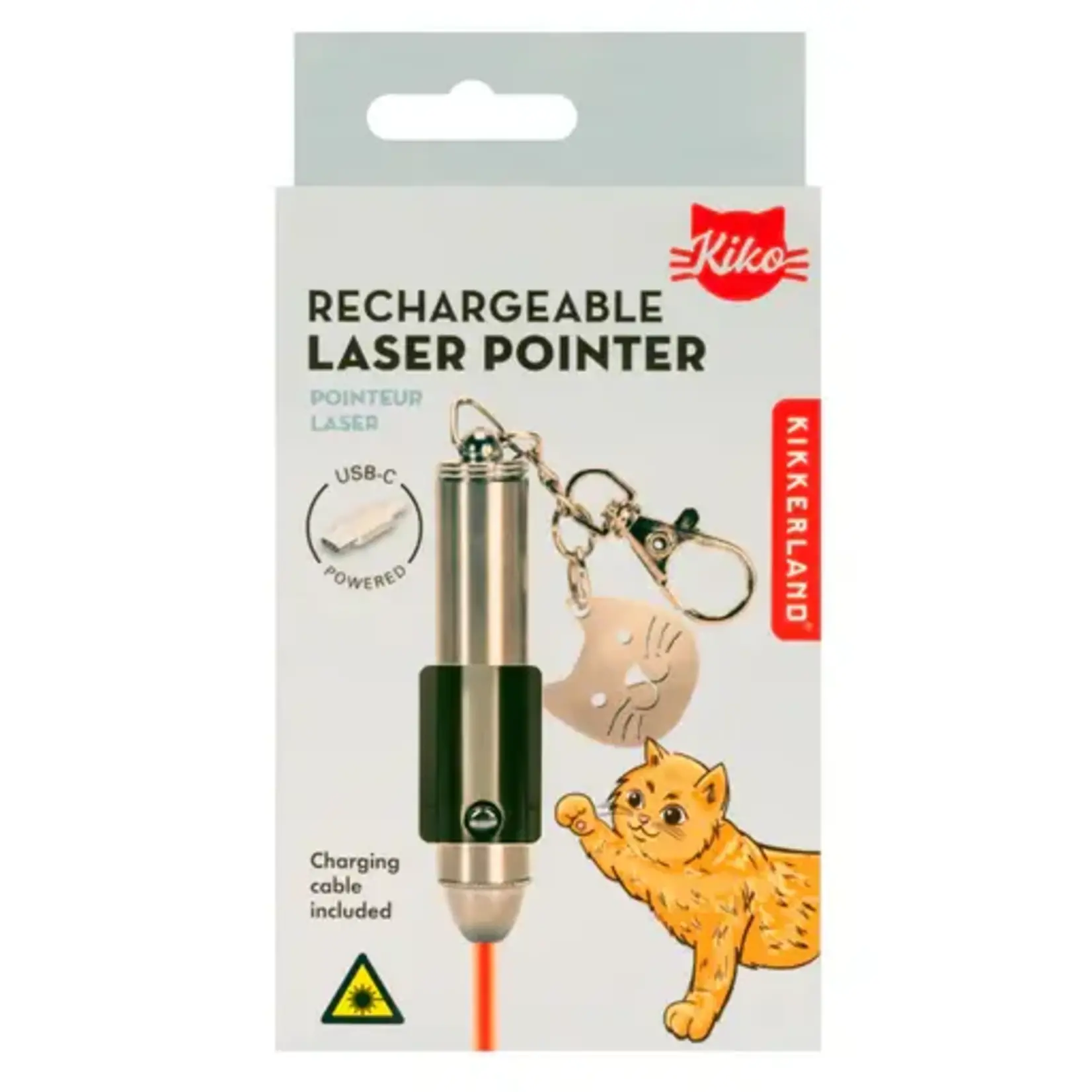 Rechargeable Laser Pointer Keychain - Image 3