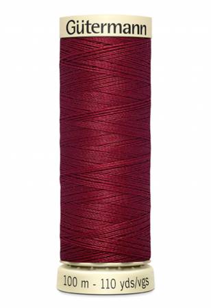 Red Sew-all Thread 100m / 440 Claret - Image 2