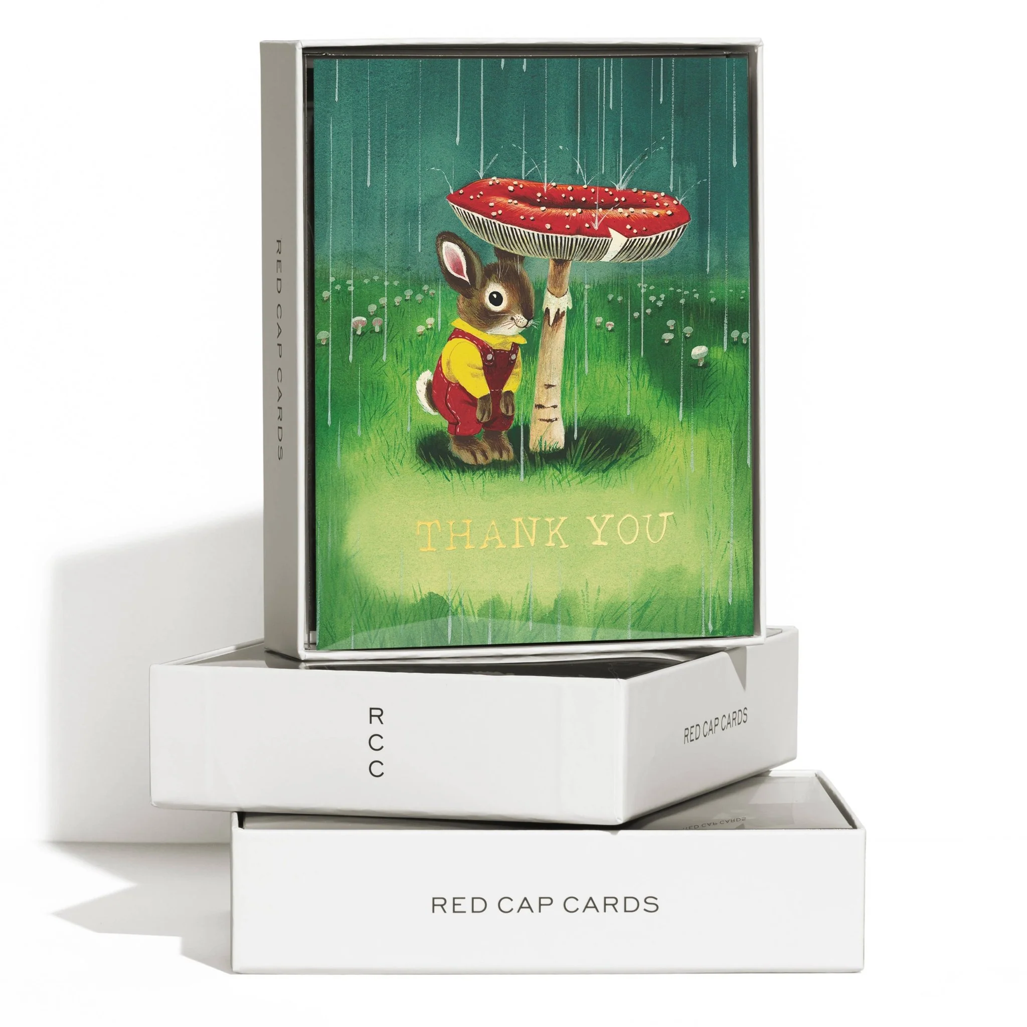 Richard Scarry Bunny and Mushroom greeting card - Image 2