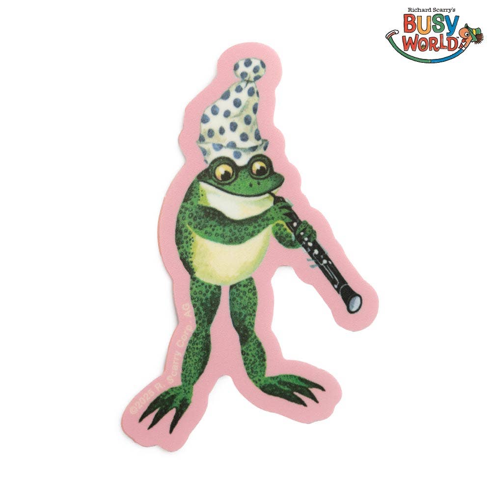 Richard Scarry® Sticker / Musical Frog