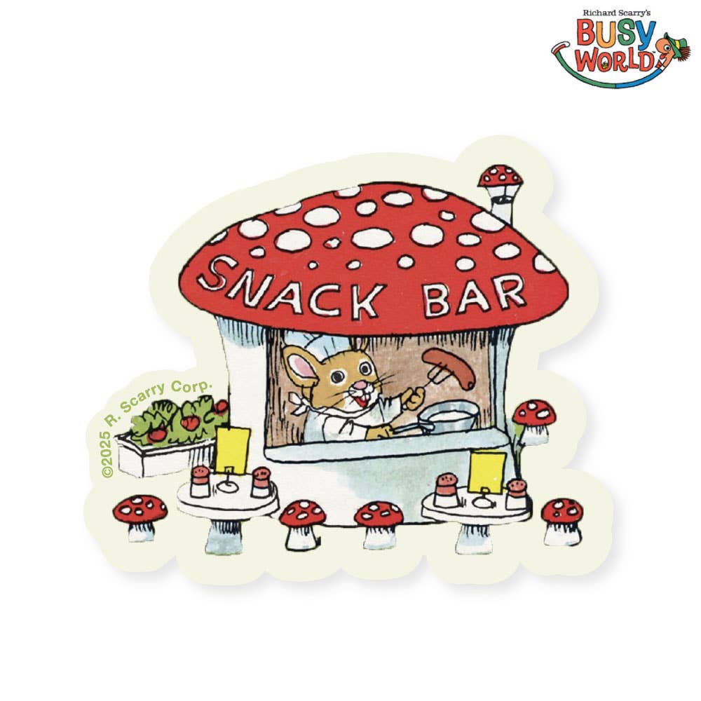 Richard Scarry® Sticker / Snack Bar